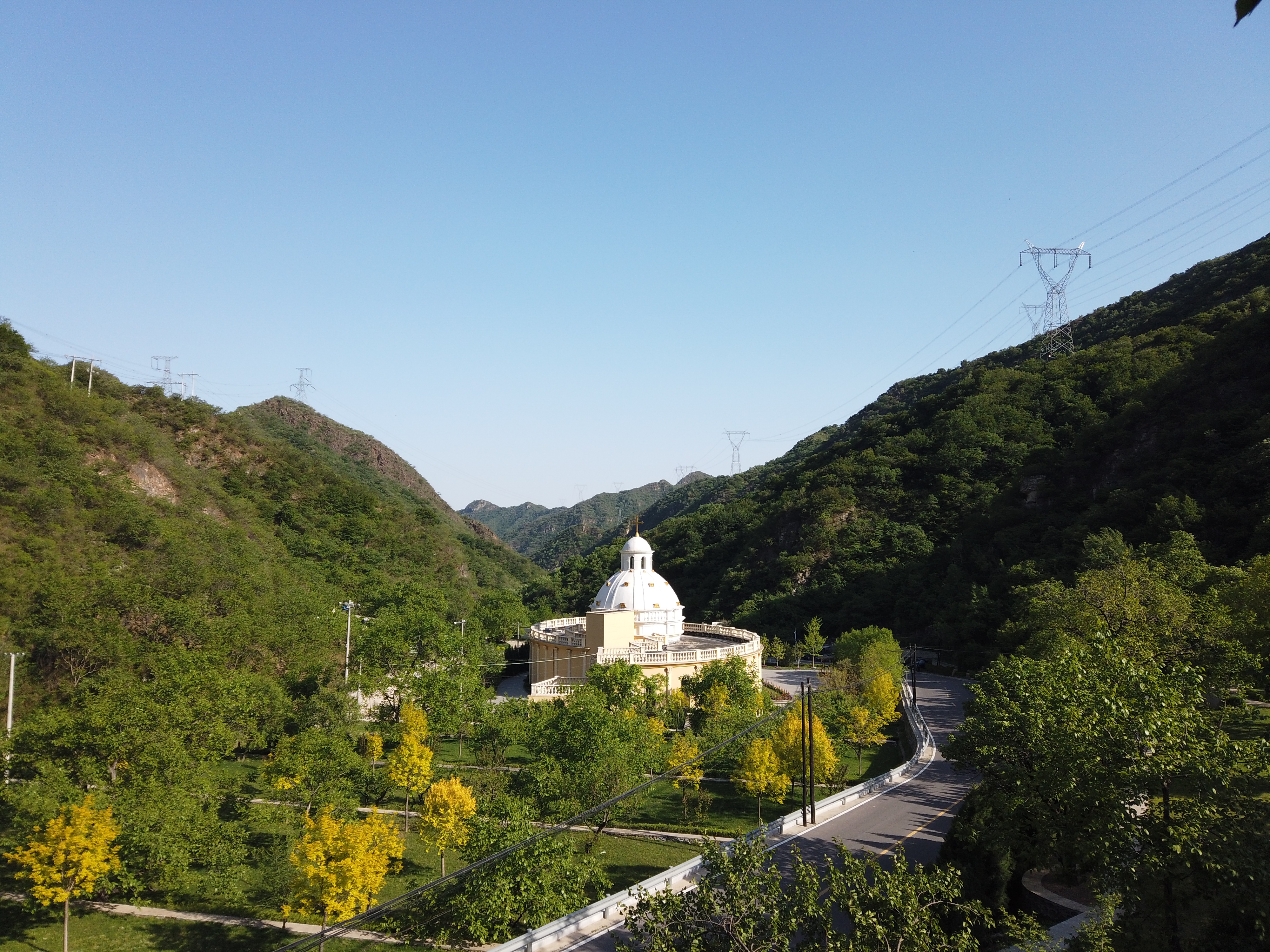 九公山陵园环境